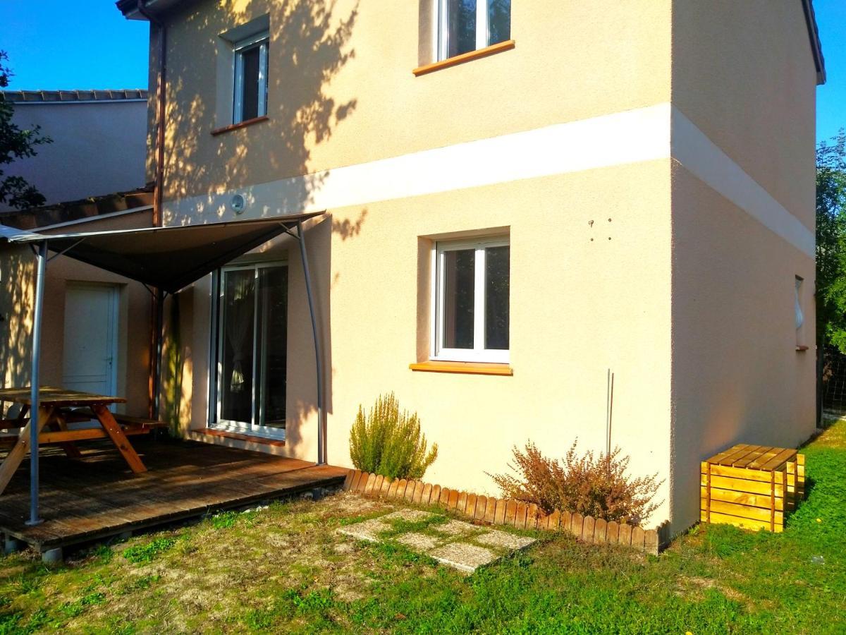 Le Clos Andree - Charmante Maison 8 Personnes - 5 Lits - Climatisation Reversible - Parking 3 Vehicules - Garage - Zone Nord Montauban - Terrasse Et Jardin 外观 照片