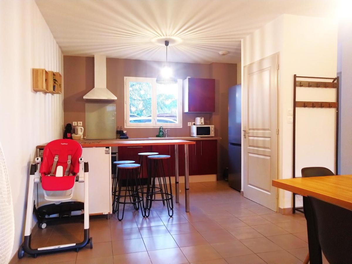 Le Clos Andree - Charmante Maison 8 Personnes - 5 Lits - Climatisation Reversible - Parking 3 Vehicules - Garage - Zone Nord Montauban - Terrasse Et Jardin 外观 照片